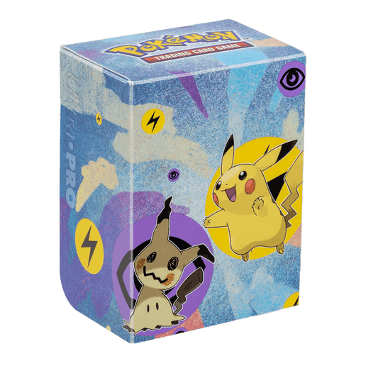 DECK BOX 80+ POKéMON PIKACHU ET MIMIQUI - ULTRA PRO - japon toujours
