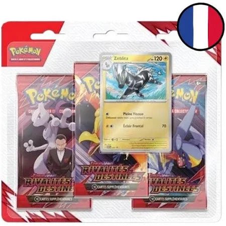EV10 tripack Pack 3 Boosters Rivalités Destinées Pokémon - japon toujours