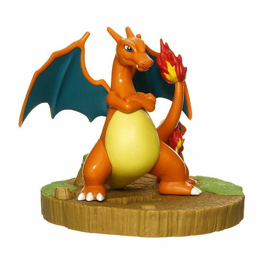 Figurine Pokémon - Salamèche et Dracaufeu bandai - japon toujours