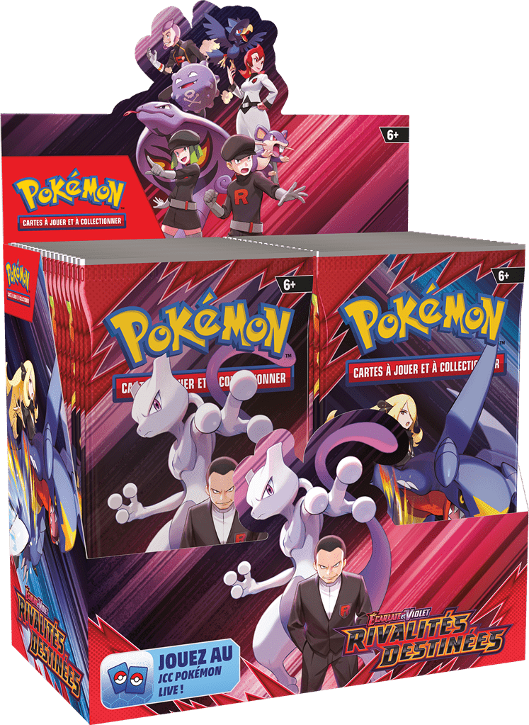 Pokémon EV10 : Display 36 Boosters Rivalités Destinées - japon toujours