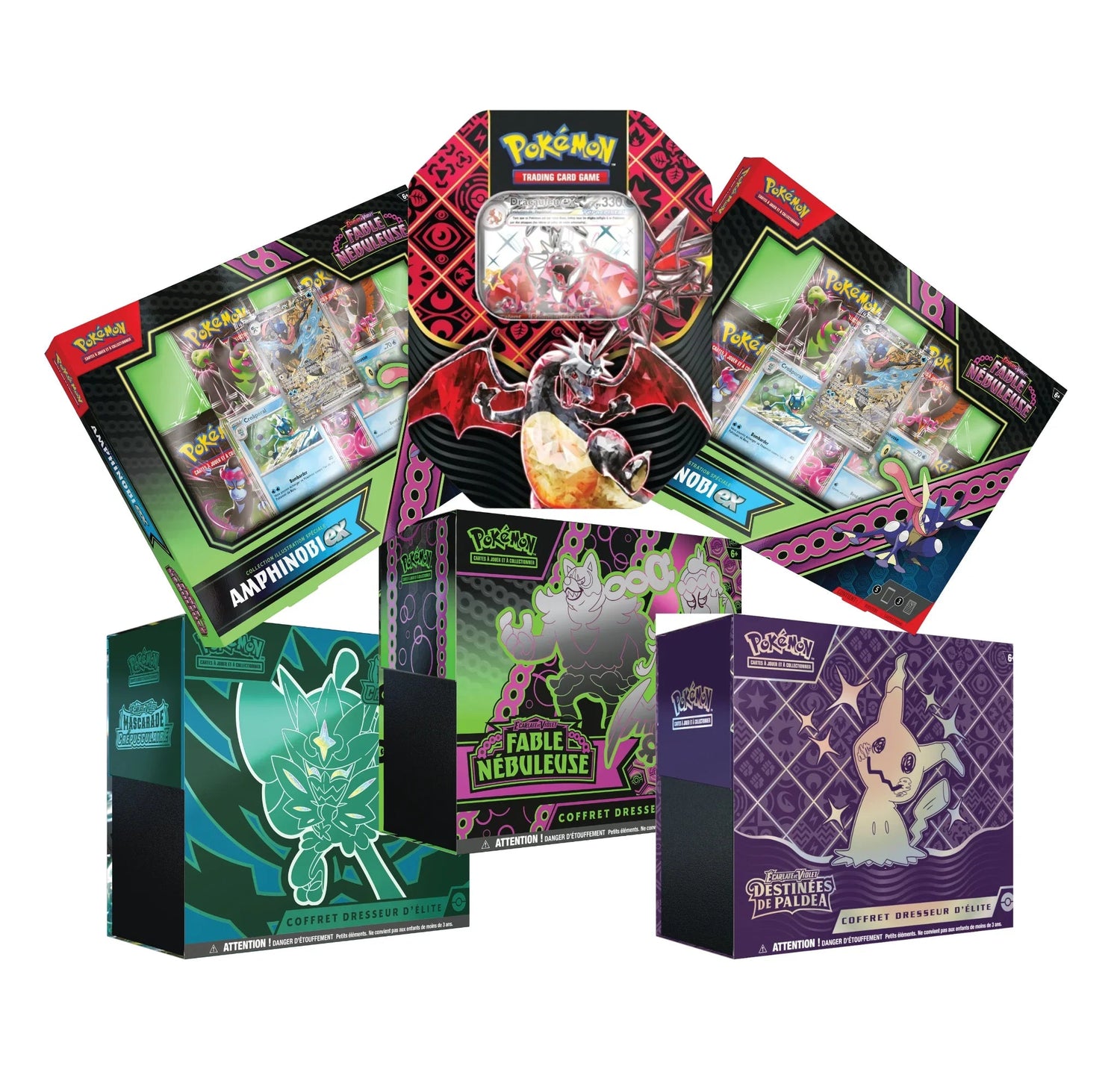 coffret / pack pokémon - japon toujours