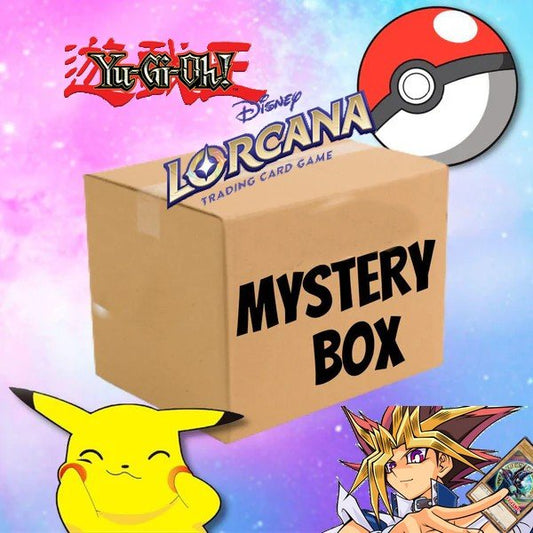 box mystère - monde des TCG ( Pokémon / Lorcana - disney / DBZ / One piece / yu - gi - oh) - japon toujours