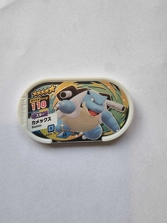 Jeton d'arcade Pokémon torthank Mezastar - japon toujours