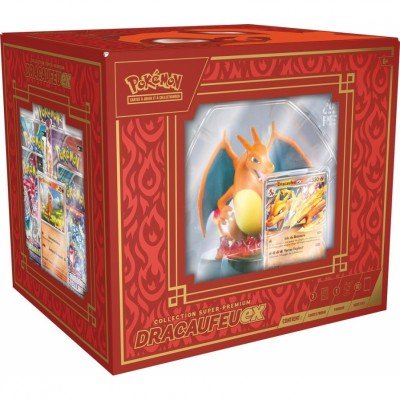 Pokemon - Coffret - 10 Boosters - Collection Super - Premium Dracaufeu - ex - japon toujours