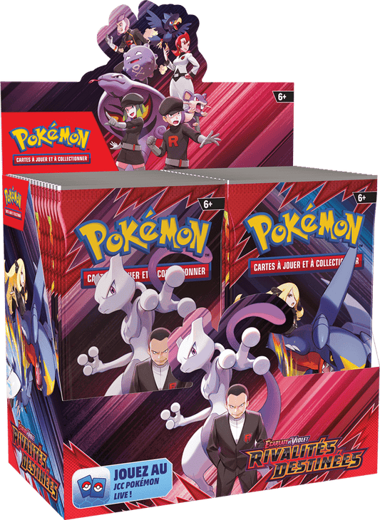 Pokémon EV10 : Display 36 Boosters Rivalités Destinées - japon toujours