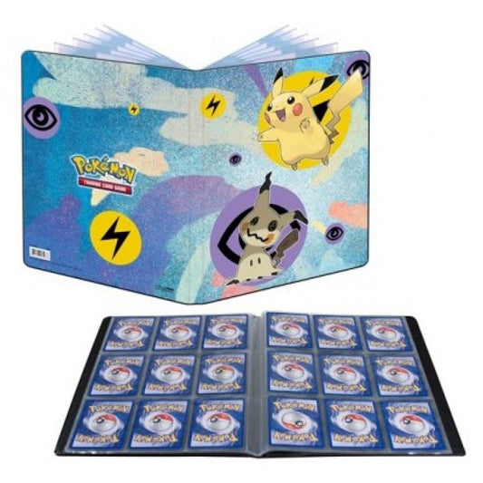 Pokémon - Ultra Pro - Portfolio A4 - 9 cases - Pikachu Mimiqui - A4 - 10 pages de 9 cases (180 cartes recto - verso) - japon toujours