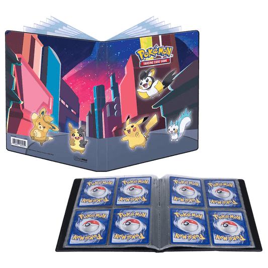 Ultra Pro - Portfolio 9 Cases - Pro - Binder - Edition Shimmering Skyline - Pikachu, Emolga, etc - Collection - japon toujours