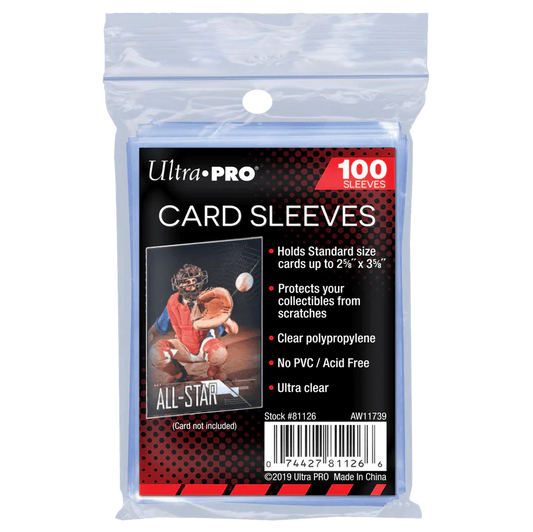 Ultra Pro - Sleeves Protèges Cartes - Transparent - 100 Piece - japon toujours